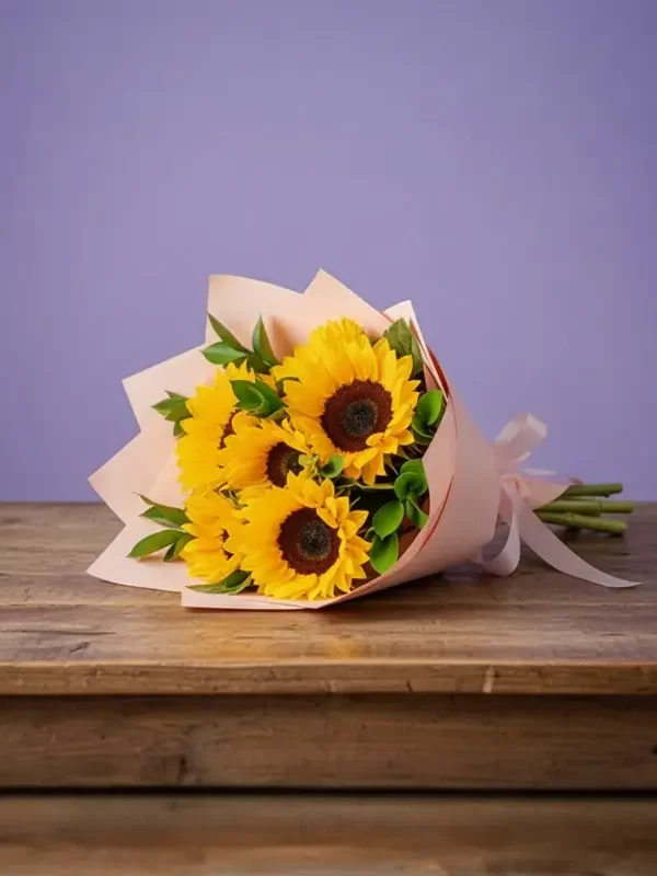 bouquet-de-5-girasoles-detalles