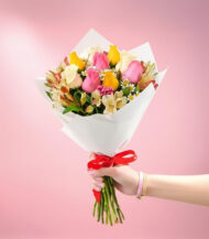 Bouquet de flores variadas