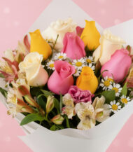 Bouquet de flores variadas - Imagen 4